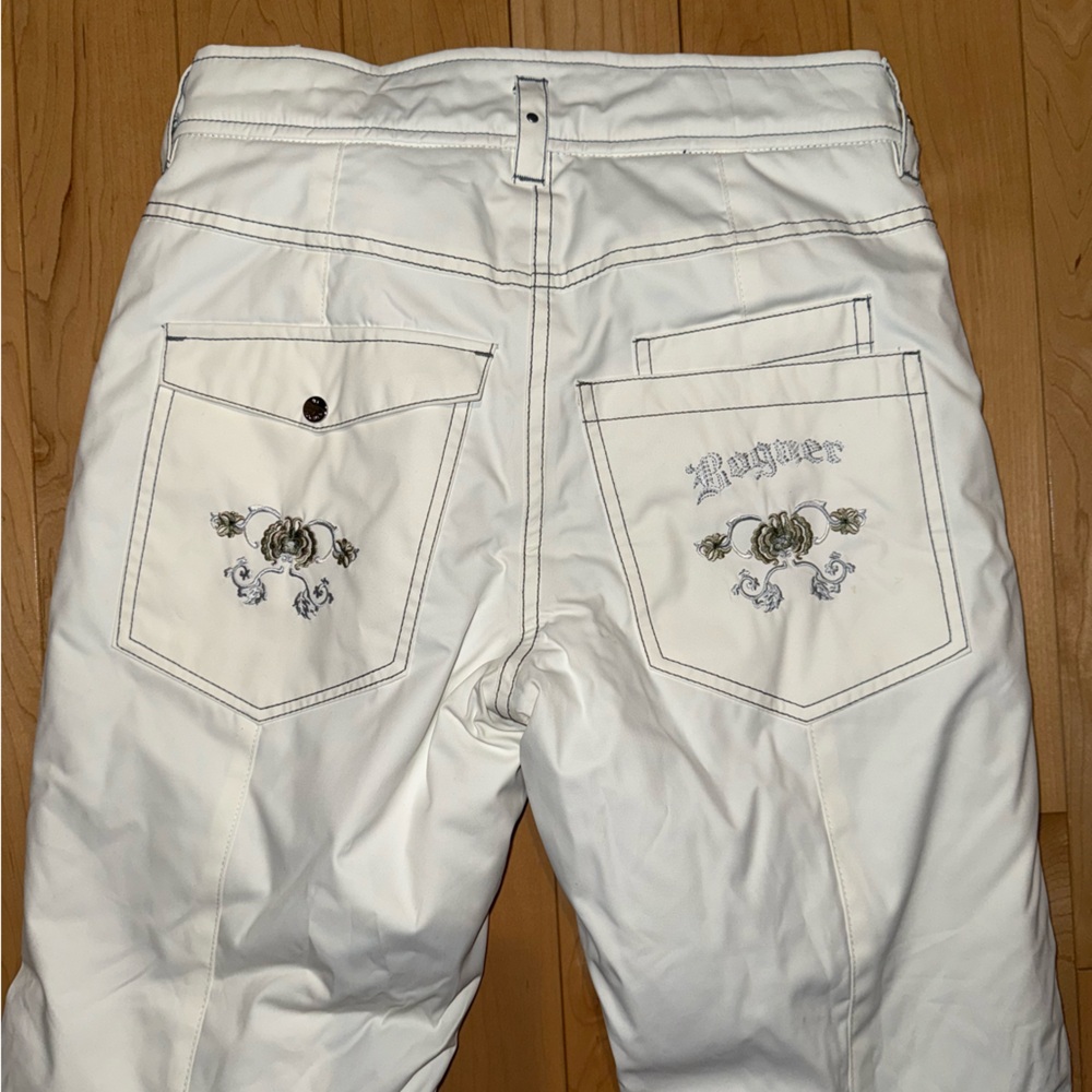 BOGNER white snow pants for kids XL. New with tag
